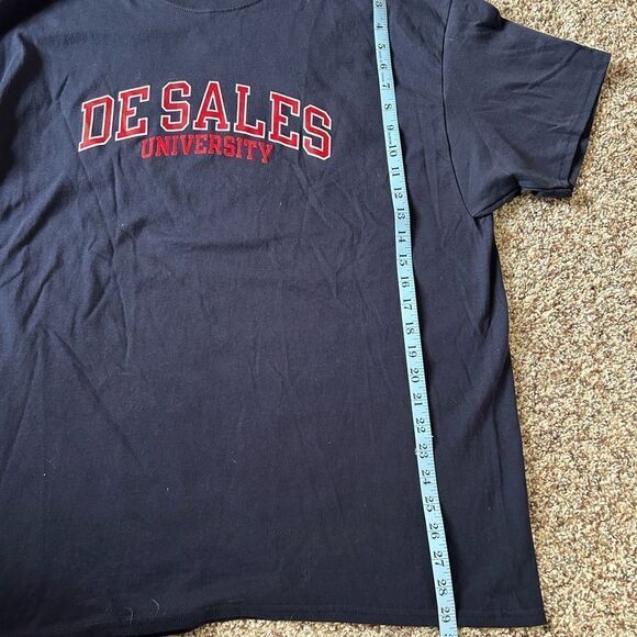 DeSales University Men’s Champion Blue Short Sleeve T-Shirt Size Extra Large New - Picture 9 of 10